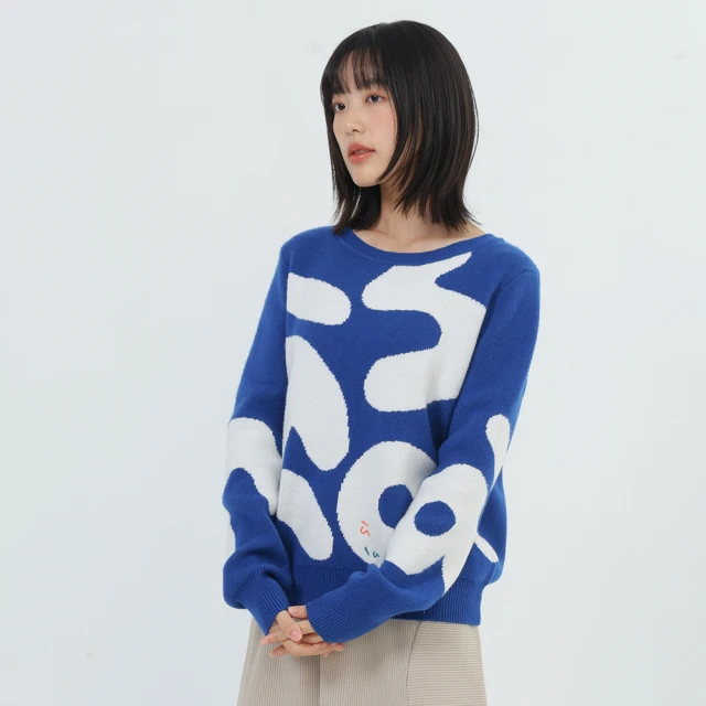 【a la sha】字母寬版落肩上衣 歷史價格詳細信息