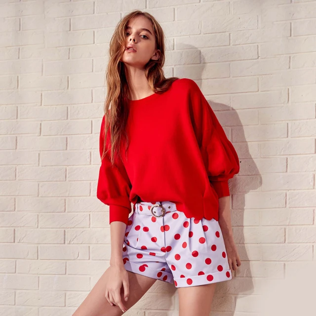 【iROO】波西唯美葉脈花印花短裙 歷史價格詳細信息