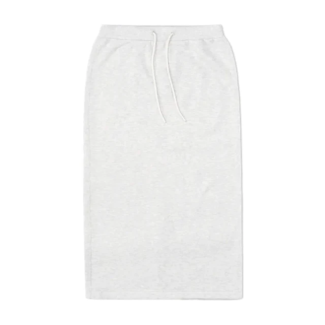 【CONVERSE】LONG KNIT SKIRT RETRO 長裙 女 灰色_10027190-A04 歷史價格詳細信息