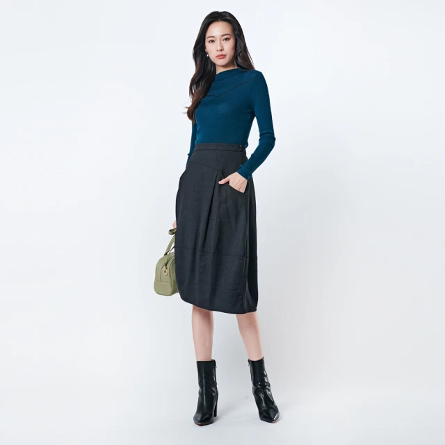 【KeyWear 奇威名品】拼接設計圓領短袖上衣 歷史價格詳細信息