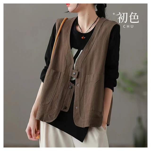 【初色】復古風中式氣質優雅碎花印花雪紡澎五分短袖袖圓領T恤上衣女上衣-灰色-33636(M-2XL可選) 歷史價格詳細信息