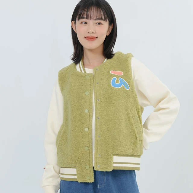 a la sha 毛球串串拼接連帽外套(藍色):也有粉色S可販售,可詢問唷 歷史價格詳細信息