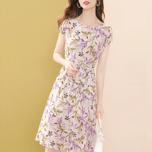 【FQ 時尚天后】黑翻領銀珠蕾絲邊雪紡洋裝(中大尺碼/S-3XL) 歷史價格詳細信息