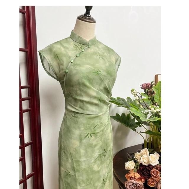 雪紡印花裙子包臀魚尾裙女夏中長款高腰冰絲包裙長裙碎花半身裙女-kby科貝 歷史價格詳細信息