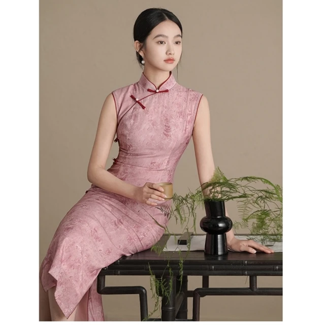 精品✨旗袍長款復古氣質旗袍日常年輕款改良版洋裝少女新款~躍野好物~ 歷史價格詳細信息