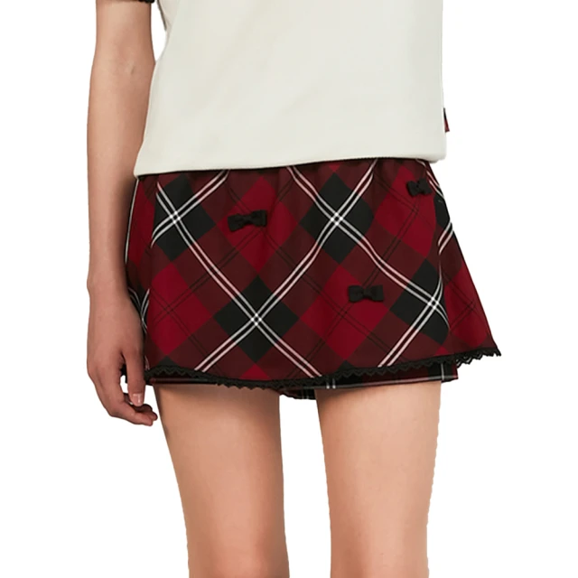 【SCOTTISH HOUSE】紅黑格 甜美Aline格紋褲裙CHUB2202 價格比較,價格查詢,歷史價格詳細信息