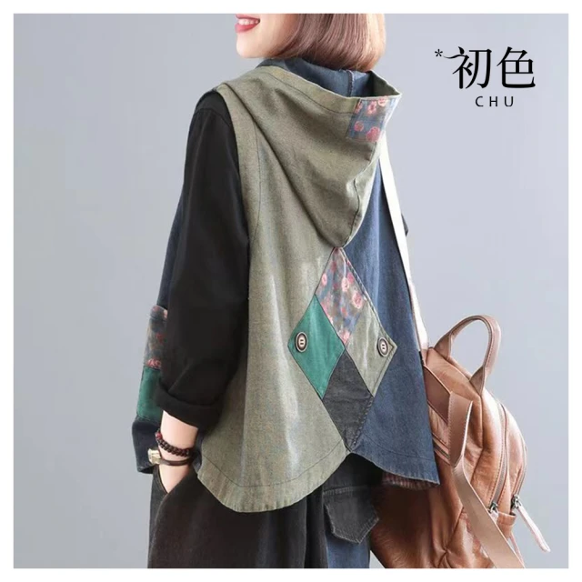 【初色】復古風中式氣質優雅碎花印花雪紡澎五分短袖袖圓領T恤上衣女上衣-灰色-33636(M-2XL可選) 歷史價格詳細信息