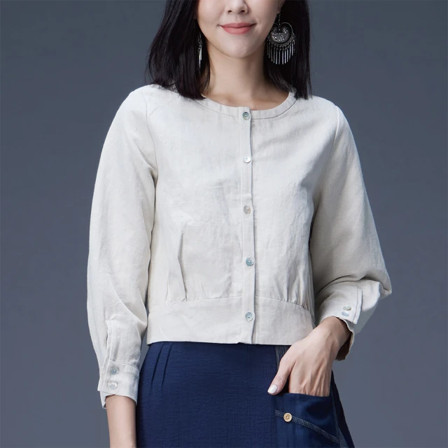 古典美 亞麻小背心造型衣【72066】/茶禪服/棉麻/中國風 歷史價格詳細信息