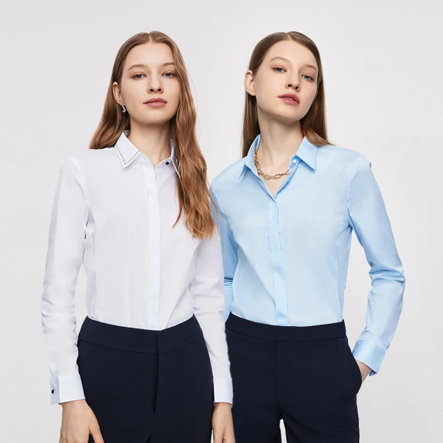 【G2000】經典百搭/防紫外線功能長袖上班襯衫(6款可選) 歷史價格詳細信息