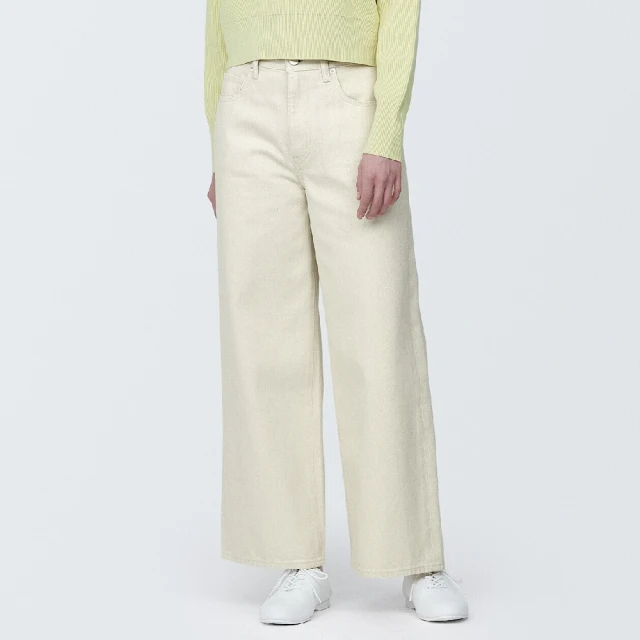 無印良品 MUJI 有機棉寬版原色牛仔褲 / 大尺寸 = 簡約 x 文青 x 禪風 歷史價格詳細信息