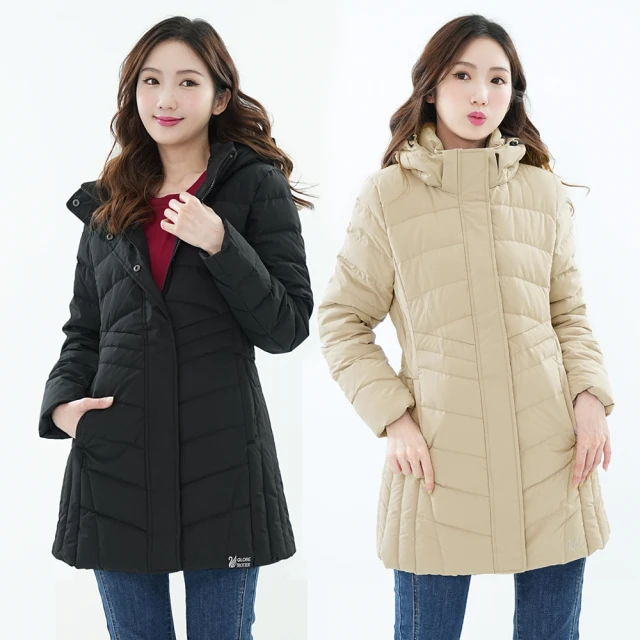 遊遍天下  旗艦版 女款二件式GlobeTex防水透濕外套+無縫JIS90拒水羽絨外套25004黑灰 歷史價格詳細信息