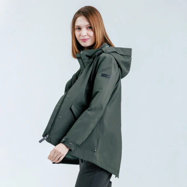 【Hilltop 山頂鳥】GORE-TEX 防水防風透氣 單件式施華洛世奇水鑽可拆帽大衣外套(可銜接內件)女款 粉色銀河 歷史價格詳細信息