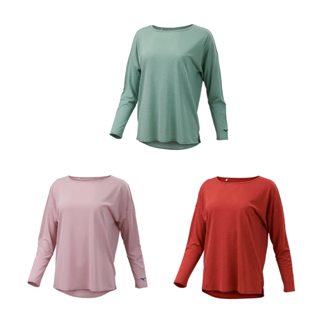 【美津濃MIZUNO】女瑜珈長袖T恤 K2TAB70459（鐵鏽紅) 歷史價格詳細信息