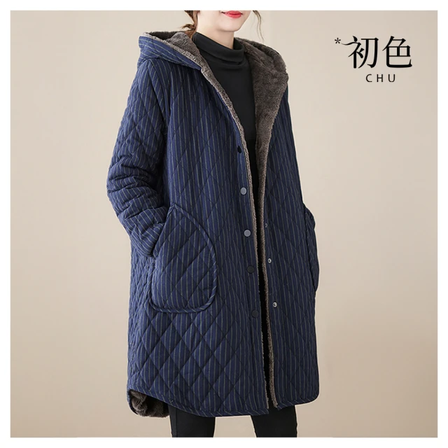 復古大地色系/復古格紋襯衫 圓領襯衫 排扣襯衫 長袖襯衫 薄款襯衫 襯衫[L7006] HEAR 歷史價格詳細信息