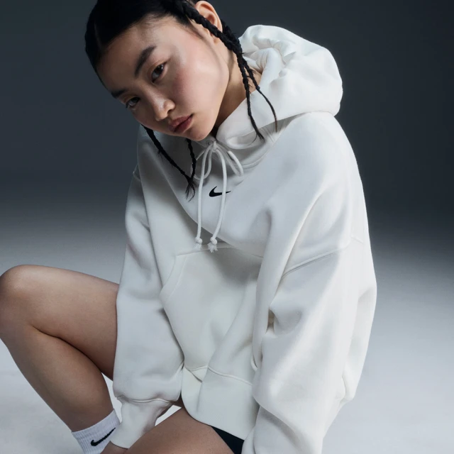Nike 耐吉 長袖上衣 NSW 女款 白 棕 內刷毛 毛巾布LOGO 寬鬆 大學T 基本款 落肩 衛衣 FV4012-133 歷史價格詳細信息