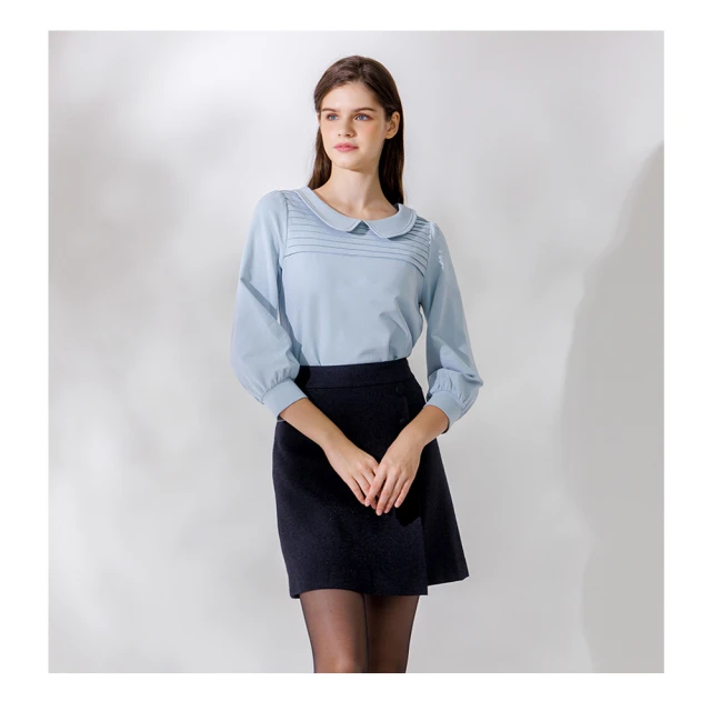 【IRIS 艾莉詩】低調奢華珠飾寬褲-2色(36309) 歷史價格詳細信息