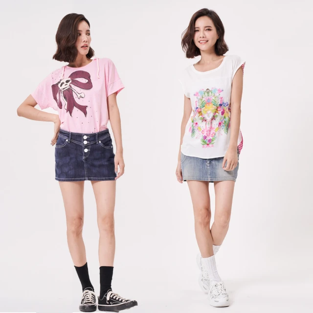 【5th STREET】女裝 牛仔 休閒 短褲 短裙(多款任選) 歷史價格詳細信息