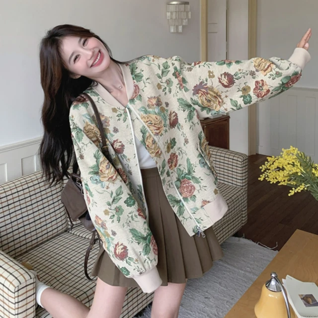 【UniStyle】碎花短袖洋裝 法式優雅油畫風連衣裙 女 ZM125-9188(碎花) 歷史價格詳細信息