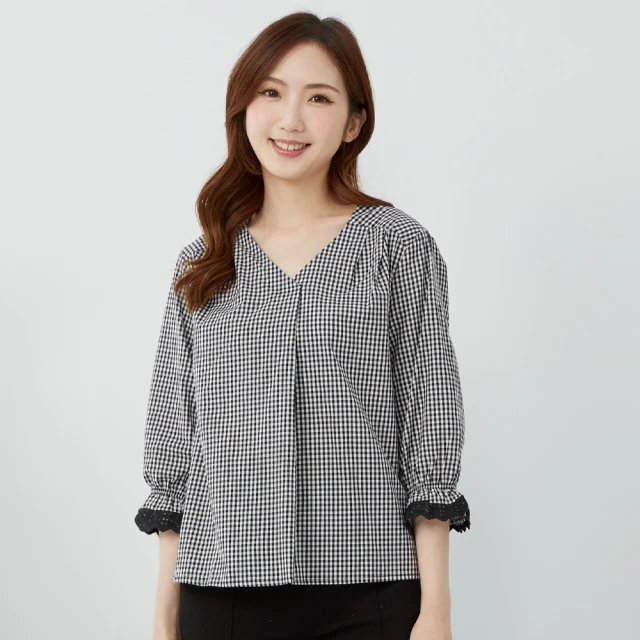 【betty’s 貝蒂思】V領剪接腰抽皺上衣(白色) 歷史價格詳細信息