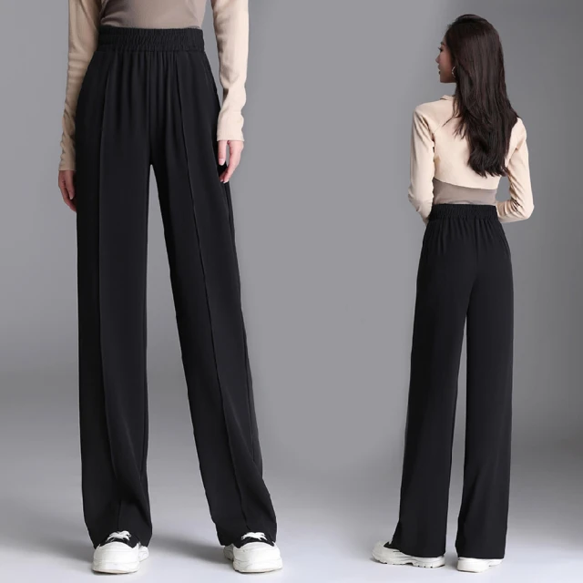 【Amore】 高腰顯瘦涼感小喇叭褲 3色 MXXL(機能涼感親膚舒適) 歷史價格詳細信息