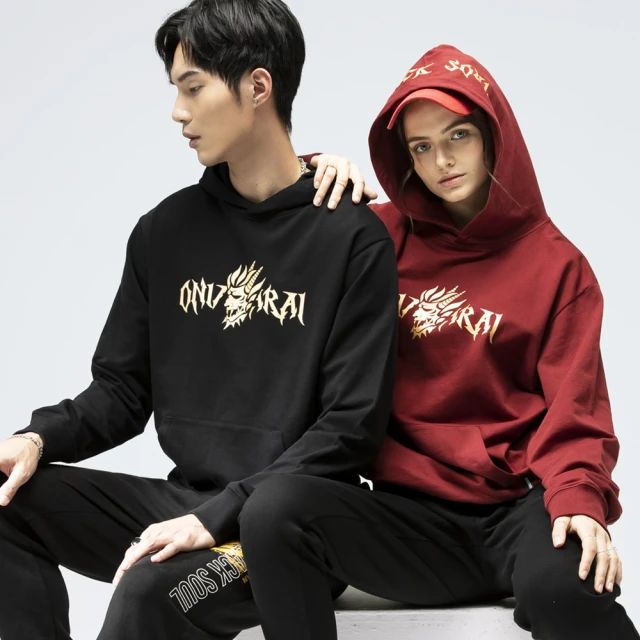 【BLUE WAY】男裝 網路獨家半臉骷顱翅膀連帽 長袖 上衣-地藏小王 歷史價格詳細信息