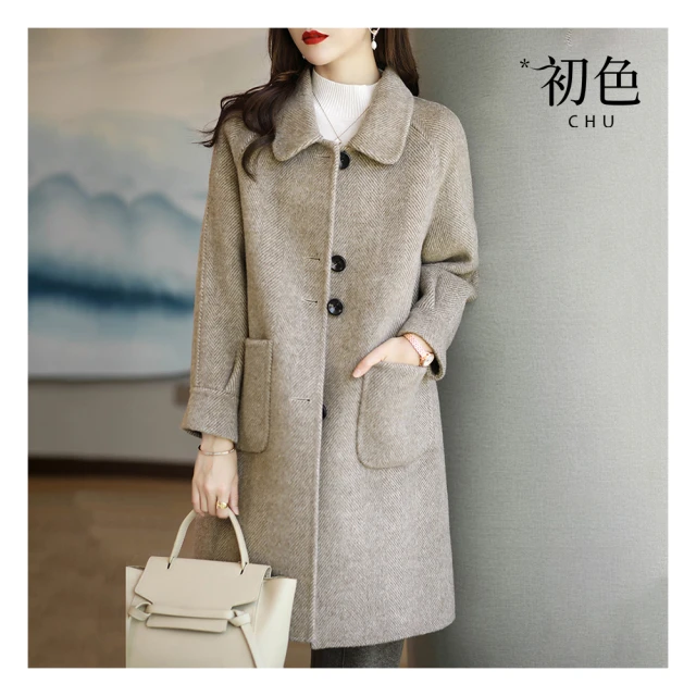 【初色】棉麻風純色V領無袖單排釦口袋短款背心外套女外套-共3色-33790(M-2XL可選) 歷史價格詳細信息