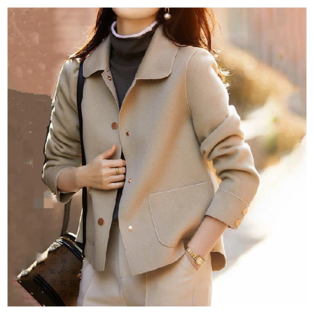 【ASister 小姊姊】初秋針織外套☆小香風*麥穗織圓領*金色釦開襟長袖針織外套/針織衫(3色_F #AS0682) 歷史價格詳細信息