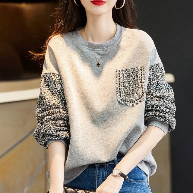 【初色】小香風寬鬆圓領單排釦長袖短款西裝外套-粉色-30901(M-2XL可選) 歷史價格詳細信息