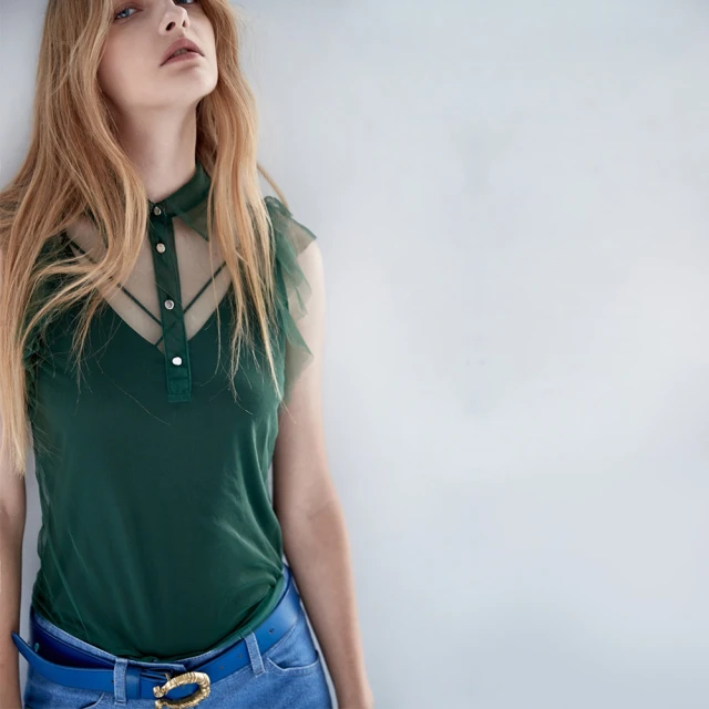 【iROO】網紗剪接背心 歷史價格詳細信息