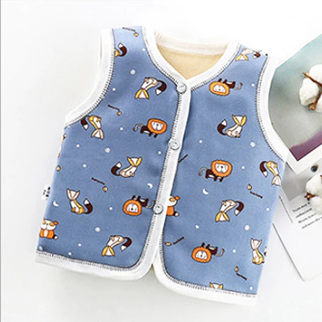 兒童加絨馬甲皮毛一體秋冬款加厚保暖無袖外套男童寶寶男孩上衣男 歷史價格詳細信息