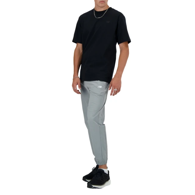 【New Balance】 NB 短袖上衣_男性_黑色_AMT21262BK 歷史價格詳細信息