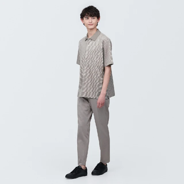 【MUJI 無印良品】男水洗鹿子織短袖POLO衫(共7色) 歷史價格詳細信息