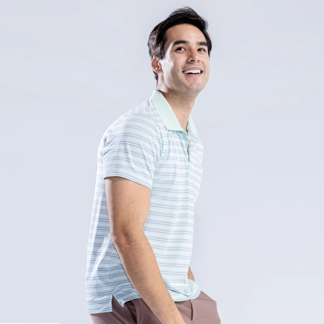 【EverSmile 幸福台灣】男吸排涼感條紋Polo衫(吸濕排汗、速乾、彈力、動態涼感、機能衣) 價格比較,價格查詢,歷史價格詳細信息