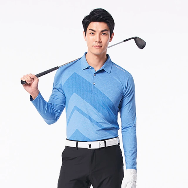 【KING GOLF】網路限定款-女款千鳥紋印圖星星刺繡中厚刷毛長袖POLO衫(綠色) 歷史價格詳細信息