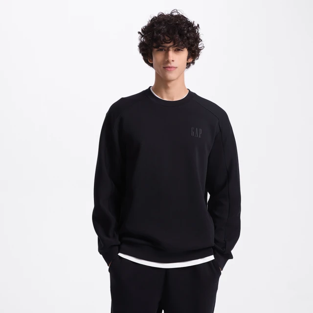 Gap 男裝 Logo學院風短袖T恤 厚磅密織水洗棉系列-灰白色(670052) 歷史價格詳細信息