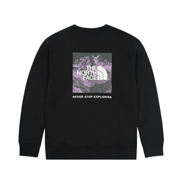 The North Face北面男女款黑色背部大尺寸潑墨印花連帽大學T｜86PZJK3 歷史價格詳細信息