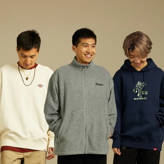 DICKIES Logo 帽T 假兩件 大Logo長袖 衛衣 內刷毛 鋪棉 男女可穿 歷史價格詳細信息