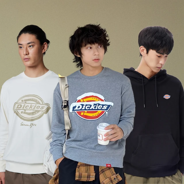 DICKIES Logo 帽T 假兩件 大Logo長袖 衛衣 內刷毛 鋪棉 男女可穿 歷史價格詳細信息
