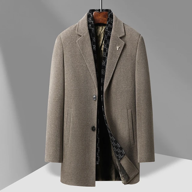 【米蘭精品】雙12 加絨外套休閒夾克(加厚防寒免燙立領男外套2色74hi12) 歷史價格詳細信息