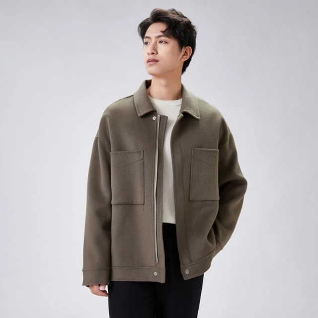 【巴黎精品】雙12 羊毛大衣毛呢外套(中長款過膝英倫風男外套3色a1im17) 歷史價格詳細信息