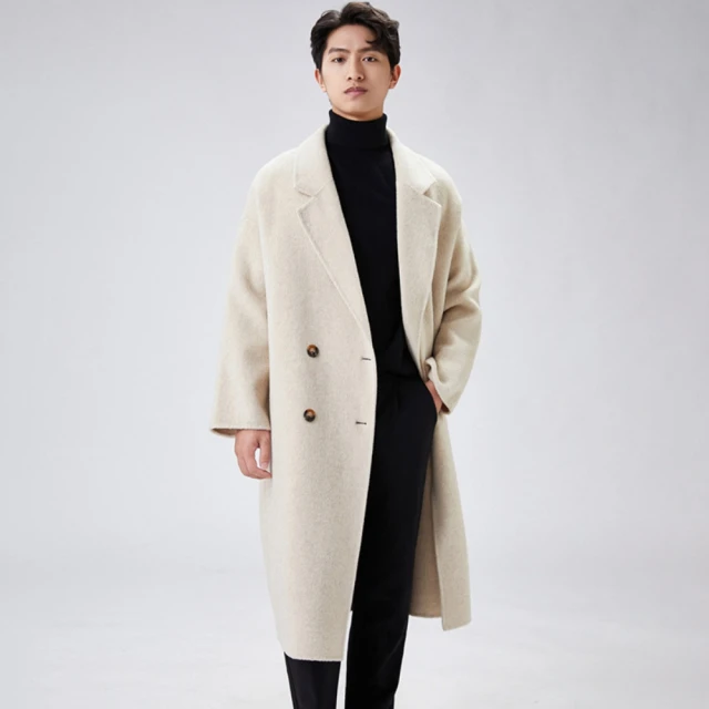 羊毛 大衣 毛呢 外套-中長款娃娃領雙面羊絨女外套3色74bi2[獨家進口][米蘭精品] 歷史價格詳細信息