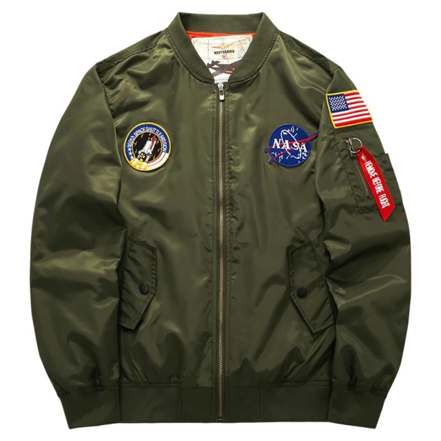 【巴黎精品】雙12 軍裝外套復古工裝古著(MA1飛行防風簡約男夾克4色a1hg48) 歷史價格詳細信息