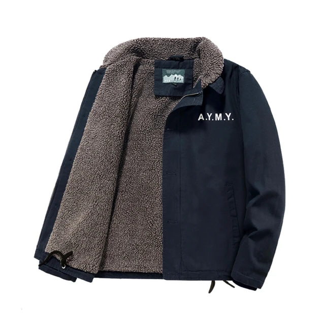 【巴黎精品】雙12 工裝外套休閒夾克(翻領簡約耐磨百搭男夾克5色a1fa35) 歷史價格詳細信息