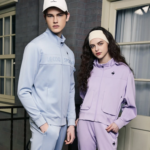 【LE COQ SPORTIF 公雞】休閒經典針織運動長褲 女款-淺粉色-LWS82307 歷史價格詳細信息