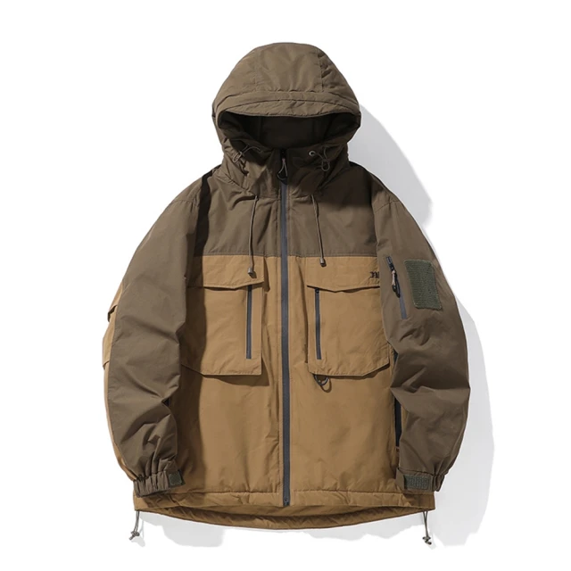加厚麵包服男 M-2XL 立領拉鍊棉衣 保暖棉服外套 拼接色情侶羽絨棉襖 男女同款 歷史價格詳細信息
