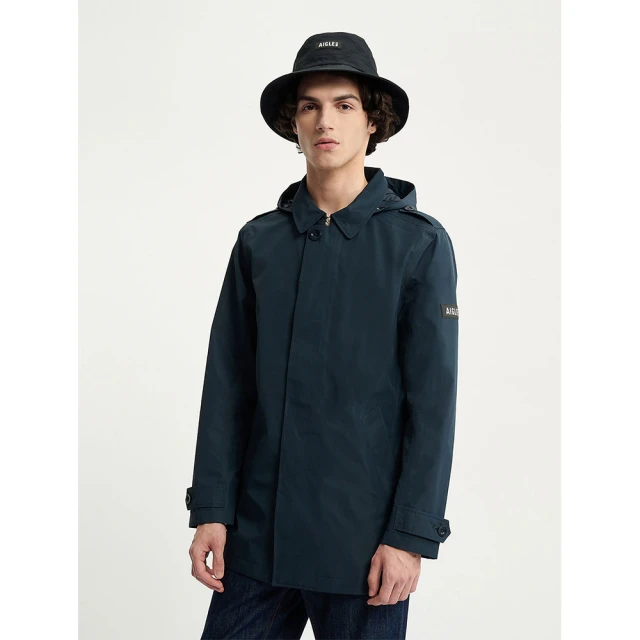 【AIGLE】男 MTD 防水透氣外套AG-FAV10A182 深灰藍(男外套 防水透氣外套 風衣) 歷史價格詳細信息