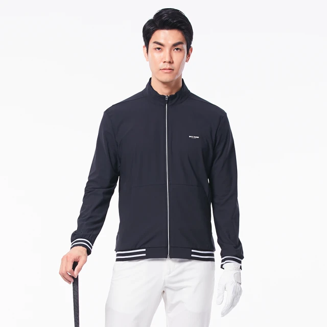 【KING GOLF】網路限定款-女款千鳥紋印圖星星刺繡中厚刷毛長袖POLO衫(綠色) 歷史價格詳細信息