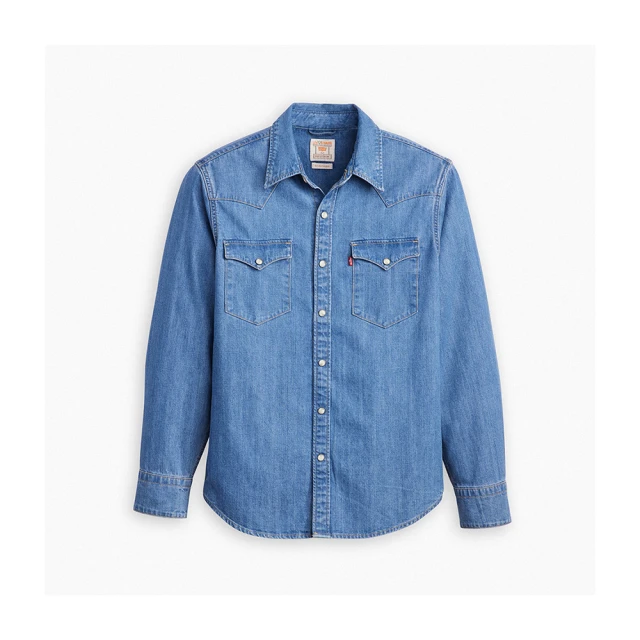 【LEVIS 官方旗艦】男款 長袖襯衫 牛津領 拼接襯衫 人氣新品 0018A-0001 歷史價格詳細信息