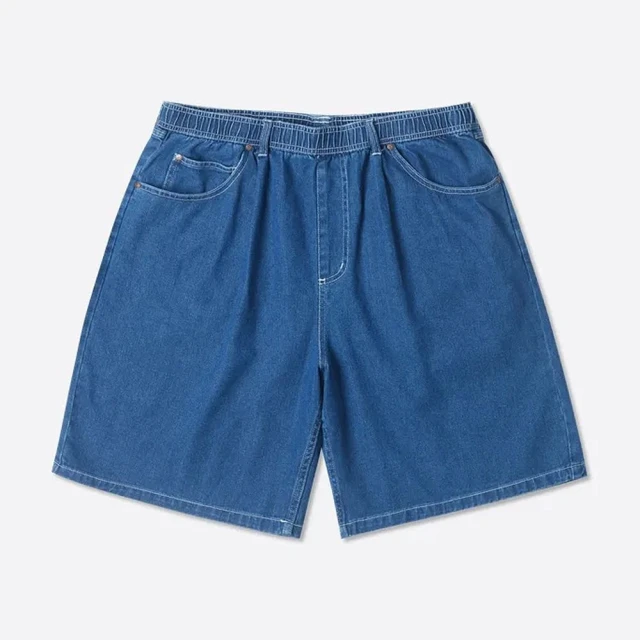 【CONVERSE】5 POCKET BAGGY SHORT DENIM LT STONE WASH 牛仔短褲 男 藍色_10026507-A01 歷史價格詳細信息