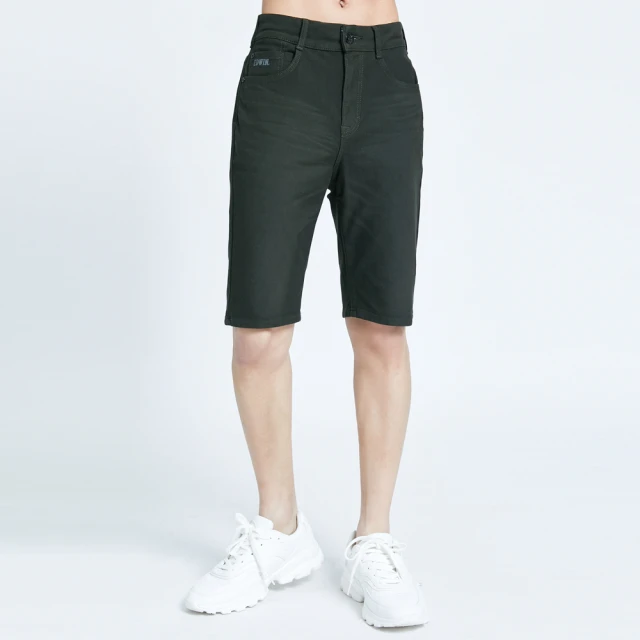 【EDWIN】男裝 大尺碼-JERSEYS迦績EJ2棉涼感迷彩牛仔短褲(墨綠色) 歷史價格詳細信息